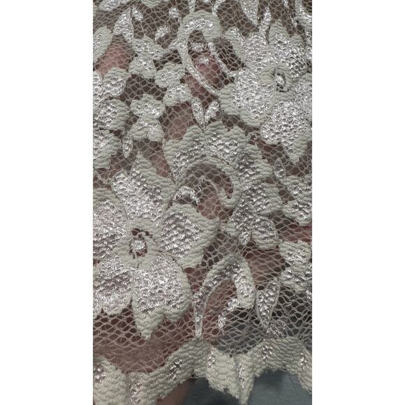 Ann Ferriday Sheer Lace Top Womens One Size Whimsigoth Victorian 90s Y2K Look - Picture 9 of 12